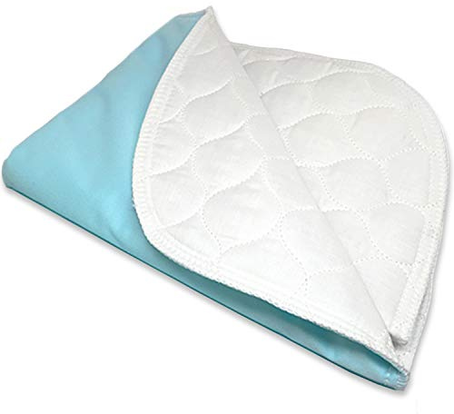 RMS Ultra Soft 4-Layer Washable and Reusable Incontinence Bed Pad - Waterproof Bed Pads, 34X36