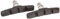 Clarks Bremsen MTB-Hybrid V-Brake Bremsbeläge Cantilever Block Gewinde Typ, schwarz/schwarz, 70 mm