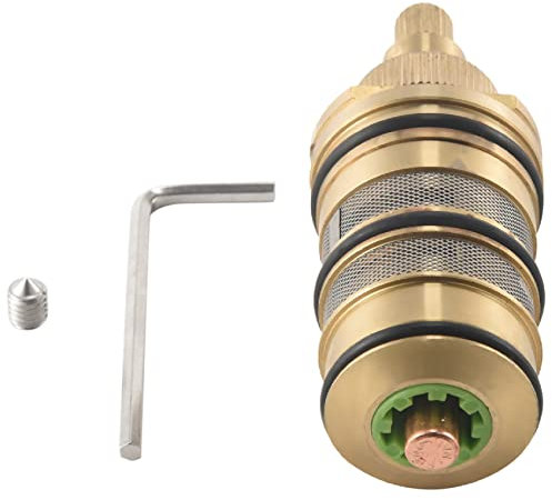 RUANI Cartuccia Termostatica per Doccia nel per e Maniglia per Miscelatore Valvola Miscelatrice Doccia Bar Miscelatore Doccia Doccia Valvola Miscelatrice