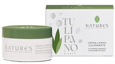 Nature's Tulipano bianco crema corpo illuminante 100 ml