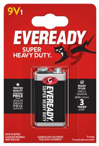 EVEREADY SILVER BATTERY 6F22BIUP 9V