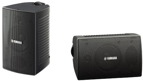YAMAHA NS-AW194BL High-Performance All-Weather Speakers, Black