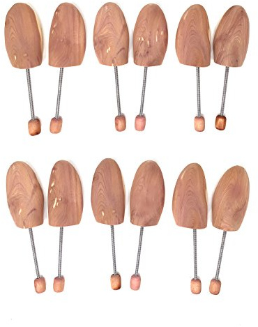 Cedar Elements Cedar Shoe Tree - 6 Pairs (Medium, Men's, US 8.5-9.5)