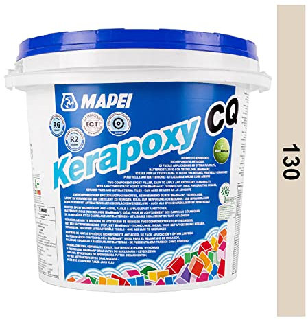 KERAPOXY CQ MALTA EPOSSIDICA BICOMP. PER FUGHE KG. 3 MAPEI, COLORE JASMINE/130