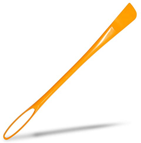 Seki Japan Egg Mix Stick, Egg Yolk and White Strring Plastic Orange Body with Egg shell Removal Spatula