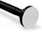 Foeska Shower Curtain Rod Extendable 120-215cm/47-82inch, Non-Slip, Never Rust, Tension Curtain Rod, No Drilling,304 Stainless Steel, Never Collapse,for Bathroom,Kitchen, Garderobe, (Black)