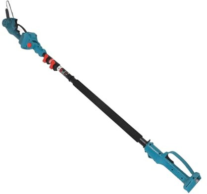 Electric Pruning Saw, Cordless Pruning Shears, 180° Adjustable Electric Pruner with Extension Pole 1 Pack 21V Lithium Batteries, Shears