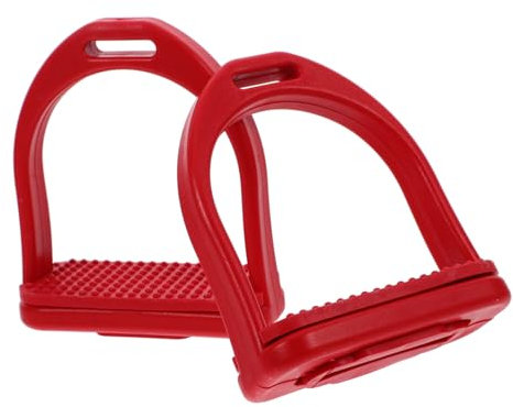 KITANDOVE 1paar Sicherheitsbügel Für Pferdereiten Pom Western Sattelbügel Leicht Flexibel Und Hochfest Ergonomisches Design Für Mehr Komfort Und Im Reitsport