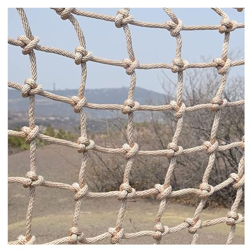 Amacthysh Outdoor Climbing Nets for Kids And Adults, Indoor Ceiling Nets Stair Balcony Fall Nets, for Tree House Rope Ladders,1 * 1.5m