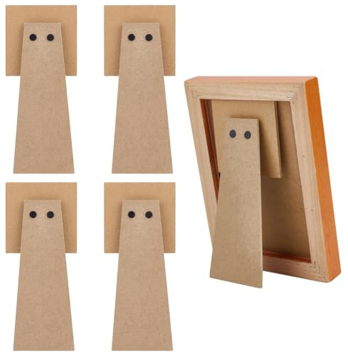 BENECREAT 5 pz Supporto Posteriore per Cornice, Pannello Posteriore Fai Da Te per Foto, pannello autoadesivo di ricambio per cornici, 166x71x9.5 mm