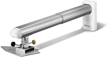 BenQ 0.6 Wall Mount 35/5000 Supporto a Muro per Videoproiettore,12 kg, 127 cm, -10 - 10°, 110 mm, 215 mm