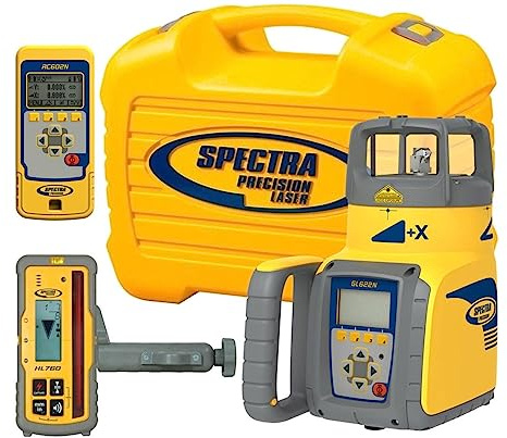 Spectra Precision GL622 Dual Grade Automatic Self-Leveling Digital Rotary Laser
