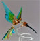 Orchideenstab, Kolibri normale Ausführung (transp./braun-grün-hellblau)