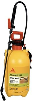 SIKA Traitement algicide et fongicide Stop Vert - Anti-Traces Vertes - 5L