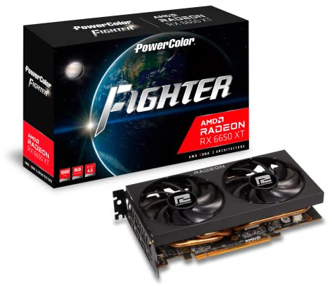 Powercolor Radeon RX 6650 XT Fighter (8GB GDDR6/PCI Express 4.0/2635MHz/17500MHz)