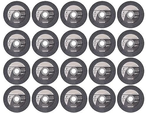 Dischi Da Taglio, 20 Pezzi Di Dischi Da Taglio Per Smerigliatrice Angolare Disco Da Taglio Ultra Sottile Metallo Acciaio Inossidabile Utensili Da Taglio Per Metalli OD 125 Mm ID 22 Mm