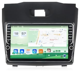 HYNMSM Para Ch-evrolet TrailBlazer 2 2012-2016/Isu-zu D-MAX 2 2012-2018 Android 12 Radio Estéreo para Automóvil 2 DIN Bluetooth 5.0 Reproductor de Radio para Automóvil Inalámbrico Android Auto 9 IPS
