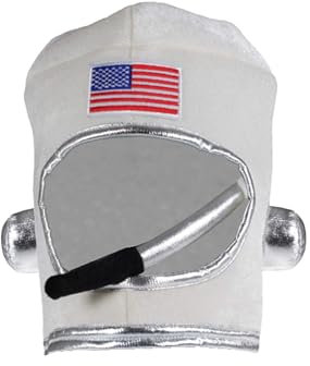 Krüger & Gregoriades Astronautenhelm USA Kinder weiß one size