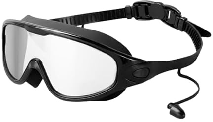 Occhialini da nuoto da donna regolabili, occhialini da nuoto anti-appannamento, occhiali da nuoto con regolazione flessibile, protezione UV, occhialini da nuoto con vista a 180 gradi per evitare la