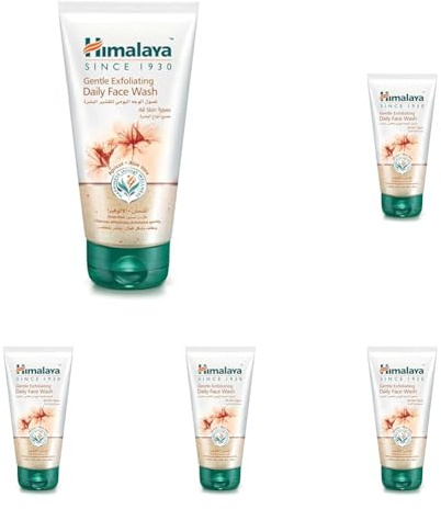 Himalaya Face Wash Gels (Exfoliating Face Wash) (Pack of 5)