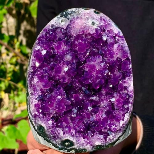 BYLSAGWHT Stone 600-750g Amethyst Cave Quartz Cluster Crystal