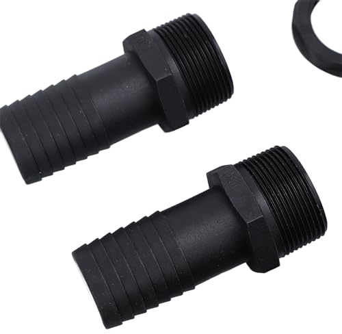 CHICIRIS Kit Connettore Tubo Flessibile per Canna da Pioggia Raccolta Efficiente Dell'acqua con Materiali Plastici Durevoli, Lunghezza 39,4 Pollici (Nessun apriscatole)