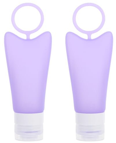 1set Silicone Emulsion Bottles Refillable Travel Containers for Shampoo Lotion and Shower Gel Compact Design with Wall Hook for Easy Storage and Portability
