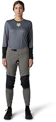 Fox Racing YTH Legacy Unisex Child Windproof Tee, Grey, M EU