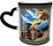 LOUJIN Tasse magique personnalisée motif tracteur de construction – Tasses à café changeant de couleur