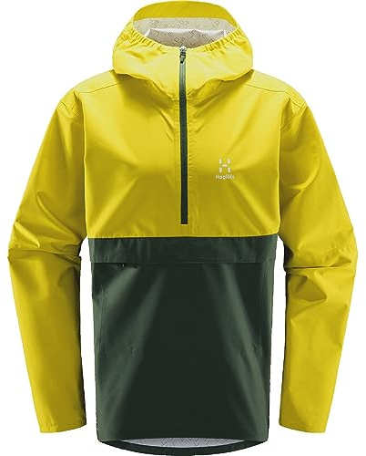 Haglöfs 604905_4TD SPIRA ANORAK MEN Giacca UOMO AURORA/FJELL GREEN Taglia M