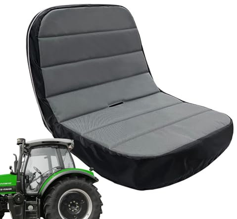 Bexdug Housse de siège de Chariot élévateur imperméable - Housses de siège de Tracteur résistantes aux intempéries - Tondeuses à Gazon agricoles et autoportées, Accessoires pour Chariots élévateurs