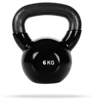 GymBeam - Kettlebell Professionale per Sport e Fitness in Ferro e Vinile, Ideale per Allenamenti di Forza, Cardio, HIIT, Squat, Stacchi, Presse, Slancio e Swing, Disponibile da 4 a 20 kg (6)