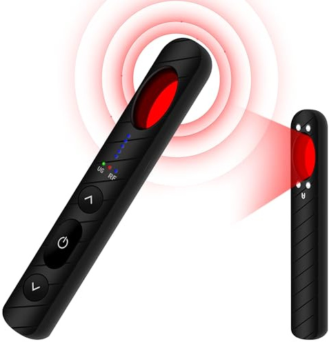 Baobylon dold kameradetektor, väggsökare, dold kameradetektor, finder RF-signal bug-detektor, anti-inspelningsdetektor för GPS Locator Tracker lyssningsenheter radiokameror för telefon, kontor, butik