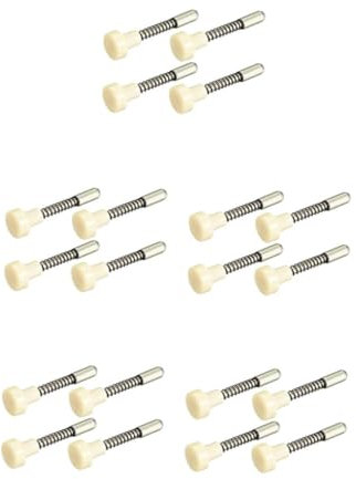 Cabilock 5sets Bed Spring Latch Bed Frames Spring-loaded Plunger Latch Furniture Plunger Latch Bed Frame Support Spring Loaded Door Latch Bed Frame Hook Bracket Bed Hardware 4pcs*5
