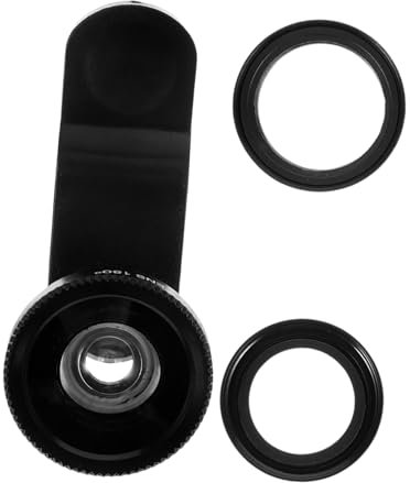 SECFOU 1satz Smartphone Kamera Objektivset Weitwinkel Makro Und Fisheye-objektiv Für Mobiltelefone Clip Halterung Für Landschafts Und Nahaufnahmen