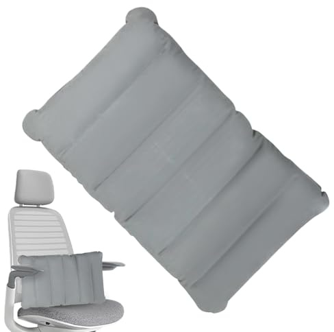 Cojín De Asiento Inflable Para Viajes En Avión - 13x16x1cm Almohadilla Para Sentarse Portátil - Cojín De Soporte De Asiento Suave Para Camping, Parque, Silla De Estadio, Silla De Ruedas, Picnic, Viaje