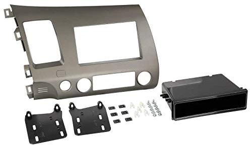 2-DIN RB mit Fach Honda Civic Hybrid rauch-silber