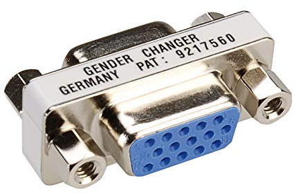 ROLINE Mini Gender Changer, 15-pin HD F - F cavo di interfaccia e adattatore