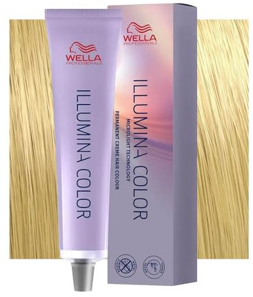 Wella Illumina Color Permanent Hair Color, No. 9/03 Very Light Natural Gold Blonde, 0.08103 kg