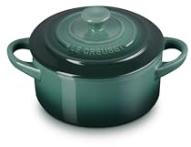 Le Creuset Stoneware Mini Round Cocotte, 8 oz., Artichaut