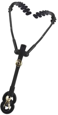 Correa para Saxofón, Ajustable y Cómoda con Soporte Doble Hombro, Correa de Cuello para Saxofón Alto y Tenor, Ideal para Niños y Adultos en Clases, Ensayos o Conciertos