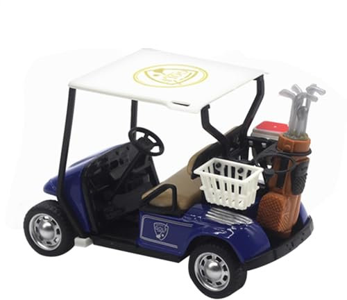 Vitsrisea Golfcart - Modell Aus Metalldruckguss, Batterien Ist Dieses Minigolf-Spielzeug Sicher - Maßstab 1:36 Fahrzeug Spielzeug Für Mädchen Kleinkinder Ornamente Sammlung Dekoration