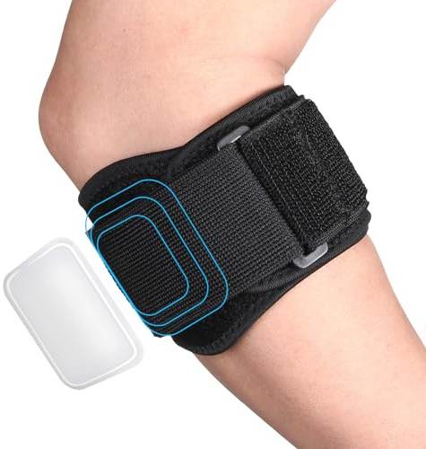 CharmBurst Bandages de protection avant-bras pour tennis elbow pour tendinites et golfeurs de tennis Sangles réglables et coussinets de compression pour hommes et femmes avant-bras