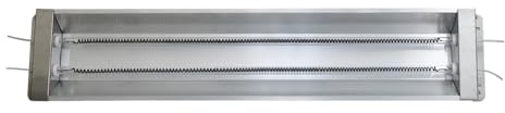 ZADCCS Lámpara Infrarroja De Doble Tubo De Fibra De Carbono con Reflector, Calentador De Lámpara De Calefacción Infrarroja, Tubo De Calentamiento De Pintura For Hornear, 400W-2000W(275mm-800w)