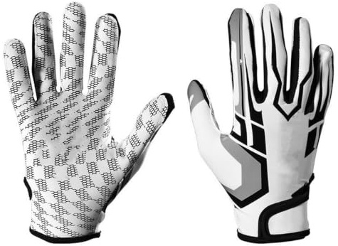 Grobo 1Pair Breathable Baseball Softball Batting Gloves Silicone Non-Slip Grip For Men Women Youth Adult