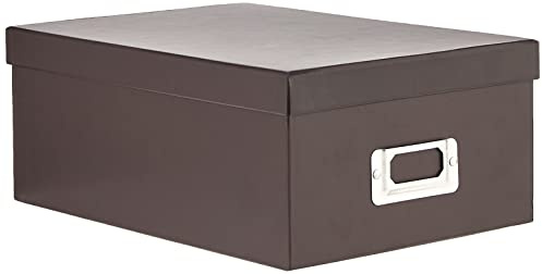 Pioneer Photo Albums B-1S/DB B-1S Boîte de Rangement pour Photos Marron foncé