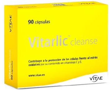 Vitae Vitarlic Cleanse 90 cápsulas (Kyolic 105) | Detox | Limpieza y depuración del organismo | Elimina toxinas y metales pesados | Ajo añejado y Cardio Mariano