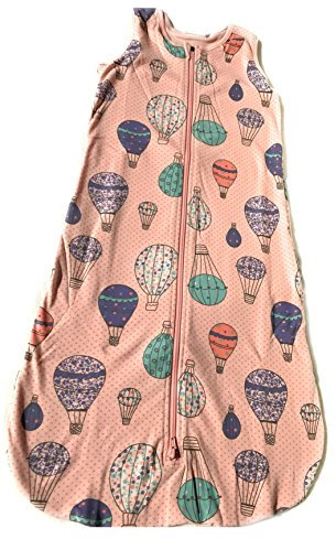 Unisex Baby SchlafsackBaby Schlafsack Strampelsack Pucksack Kleinkind Monate Bio Baumwolle , Gelb Weiß, 0-6 Monate 50 cm