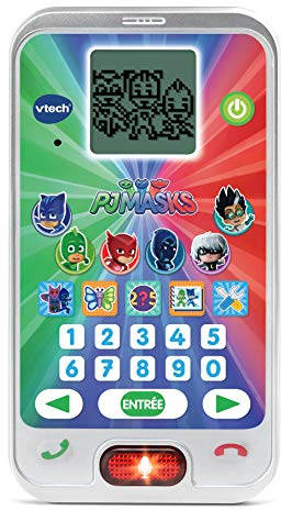 VTech- Smartphone Pyjamasques Jouets ELECTRONIQUES EDUCATIFS, 80-199005, Multicolore - Version FR