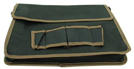 Utoolmart 355x300x100mm Extra Thick Multifunctional Electrical Hardware Tool Bag Shoulder Backpack Waterproof Oxford Cloth Storage Toolkit Black for Electricians Carpenters 1pcs